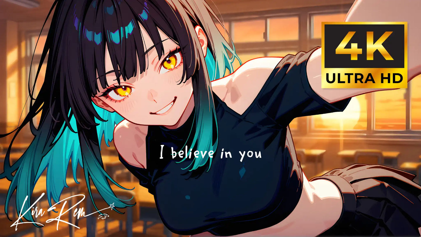 I Believe in You - KiraRem Premium 4K Wallpaper Set